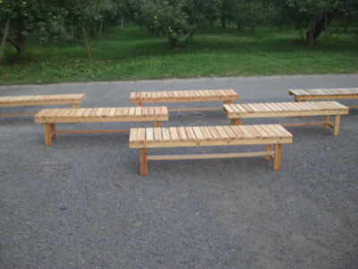 縁台　木製ベンチ